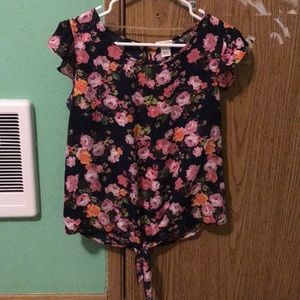 Floral blouse